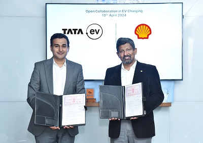Tata Passenger Electric Mobility and Shell join hands to offer premium EV charging experience across India, News, KonexioNetwork.com
