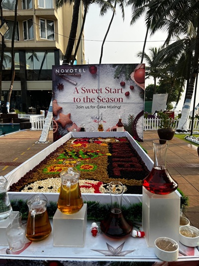 Novotel Mumbai Juhu Beach Unveils Holiday Season with Time-Honored Cake Mixing Tradition, News, KonexioNetwork.com