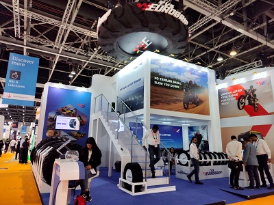TVS Eurogrip Tyres showcases 2-Wheeler & OHT product range at the 20ᵗʰ anniversary show of Automechanika Dubai 2023, News, KonexioNetwork.com