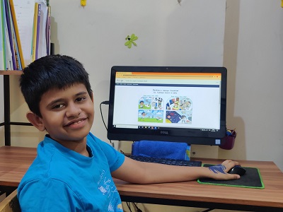 A Class 5 student of BHIS emerged as Winner in All India coding contest conducted by Google