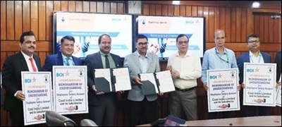 Bank of India enters into an MOU to provide salary account facilities for Coal India Limited employees, News, KonexioNetwork.com