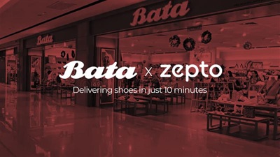 Bata India partners with Zepto for 10-minute footwear delivery, News, KonexioNetwork.com