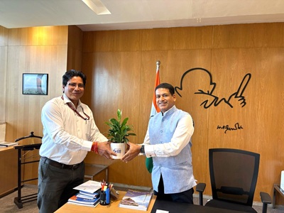 CMD, IREDA Welcomes New MNRE Secretary, News, KonexioNetwork.com