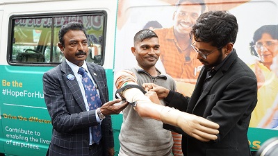Dr Agarwals Eye Hospital, Mumbai sponsors ‘LIMBS ON WHEELS’, a customized van for Inali Foundation, News, KonexioNetwork.com