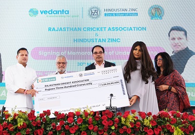 Vedanta’s Hindustan Zinc Limited Signs MoU with RCA to set up Anil Agarwal International Cricket Stadium in Jaipur, News, KonexioNetwork.com