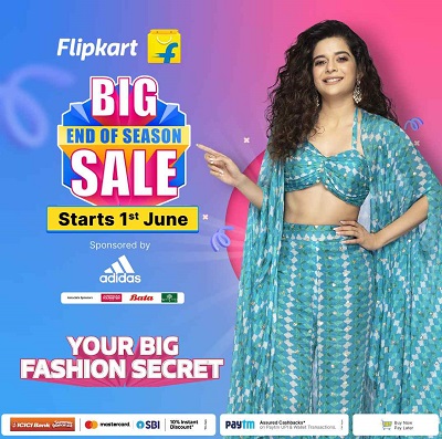 Flipkart’s latest ‘Big End Of Season Sale’ set to be the biggest celebration in fashion & lifestyle yet, News, KonexioNetwork.com