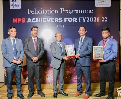 Union Bank of India wins PFRDA “Best Performing Bank” Award, News, KonexioNetwork.com