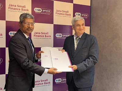 SBI General Insurance and Jana Small Finance Bank forge Bancassurance ...