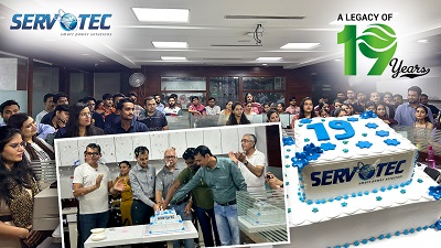 Servotech Celebrated 19 Years of Excellence; sets sight on an innovative and sustainable future in EV Chargers and Solar Products, News, KonexioNetwork.com