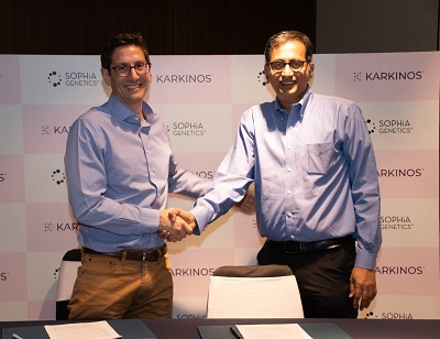 Karkinos Healthcare and SOPHiA GENETICS join hands for Research in Genomic Solutions for Cancer, News, KonexioNetwork.com