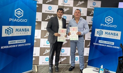 Manba Finance Signs MoU with Piaggio Vehicles to Offer Customized Financing Solutions for 3-Wheelers, News, KonexioNetwork.com