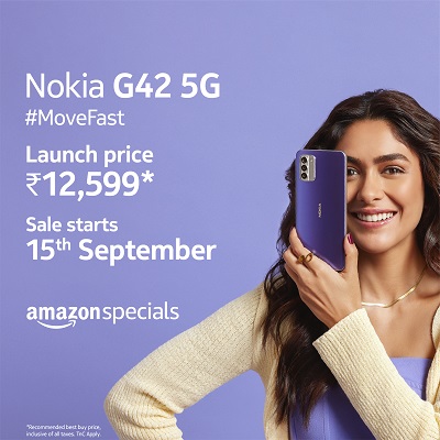 HMD Global unveils the Nokia G42 5G: An Innovative Blend of Durability, Cutting-Edge Technology at Just Rs. 12,599/- on Amazon Specials, News, KonexioNetwork.com