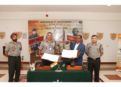 PNB Enhances Insurance Coverage for Assam Rifles Personnel Under "PNB Rakshak Plus" Scheme, News, KonexioNetwork.com