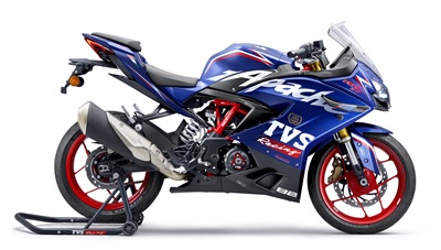 TVS MOTOR COMPANY UNVEILS THE UPGRADED TVS APACHE RR 310 WITH ADVANCED FEATURES, News, KonexioNetwork.com