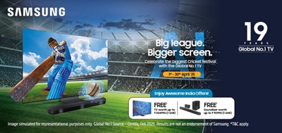 Experience Every Six and Wicket Like Never Before with Samsung’s AI-Powered Big Screen TVs This IPL Season, News, KonexioNetwork.com
