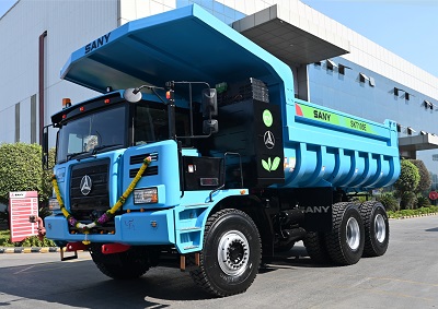 Sany India Introduces SKT105E, India’s First Locally Manufactured, Fully Electric Open Cast Mining Truck, Revolutionizing the Mining Sector, News, KonexioNetwork.com