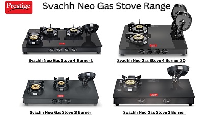TTK Prestige - The Svachh Neo Gas Stove, A Gas Stove with Liftable burners for easy cleaning, News, KonexioNetwork.com