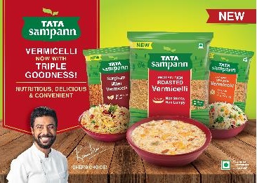 Tata Sampann expands its staple food portfolio with the launch of vermicelli, News, KonexioNetwork.com