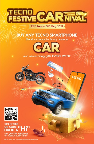 TECNO Mobile celebrates festivities with its 40-day Festive CARnival, News, KonexioNetwork.com