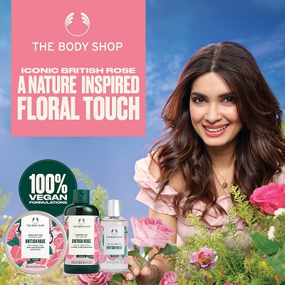 The Body Shop partners with Diana Penty to celebrate British Rose Range in a new digital film, News, KonexioNetwork.com