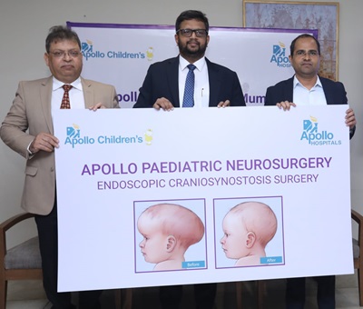 Apollo Performs Rare Endoscopic Craniosynostosis Surgery in a 3-month old, News, KonexioNetwork.com