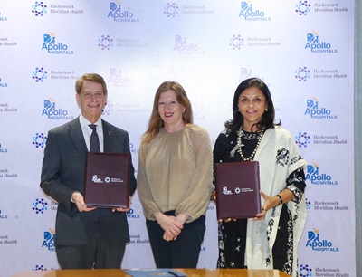 Apollo Hospitals Group and Hackensack Meridian Health Bridge Continents to Advance Healthcare Innovation and Delivery