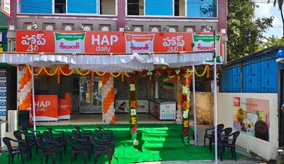 hap daily 4000th outlet bhimavaram front shop