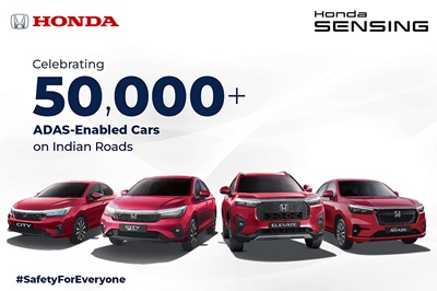 honda cars india achieves key sales milestone with 50000 adas