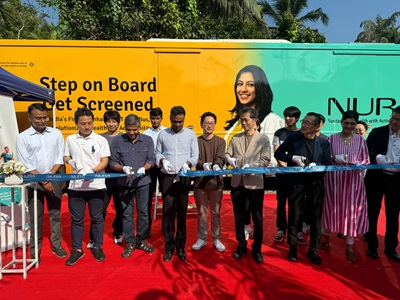 inaugration of nuras mobile health screening facility