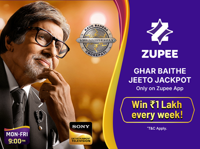 Zupee and Sony Entertainment Television’s Kaun Banega Crorepati Unite to Celebrate Skills & Knowledge with the Ghar Baithe Jeeto Jackpot Contest