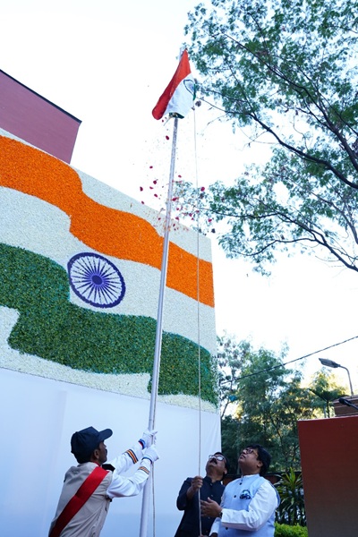 nmdc celebrated republic day flag hoisting