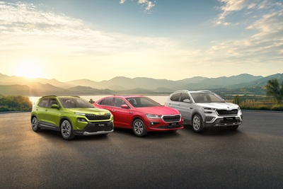 skoda auto marks its silver jubilee in india with highest ever monthly sales
