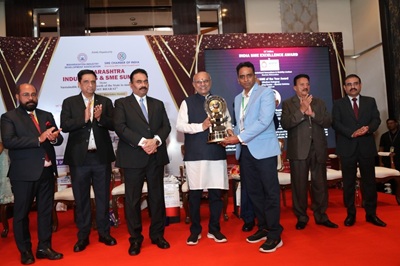 Wardwizard Innovations & Mobility Limited Honored with ‘Inspiring SME of the Year Award’ at India SME Excellence Awards