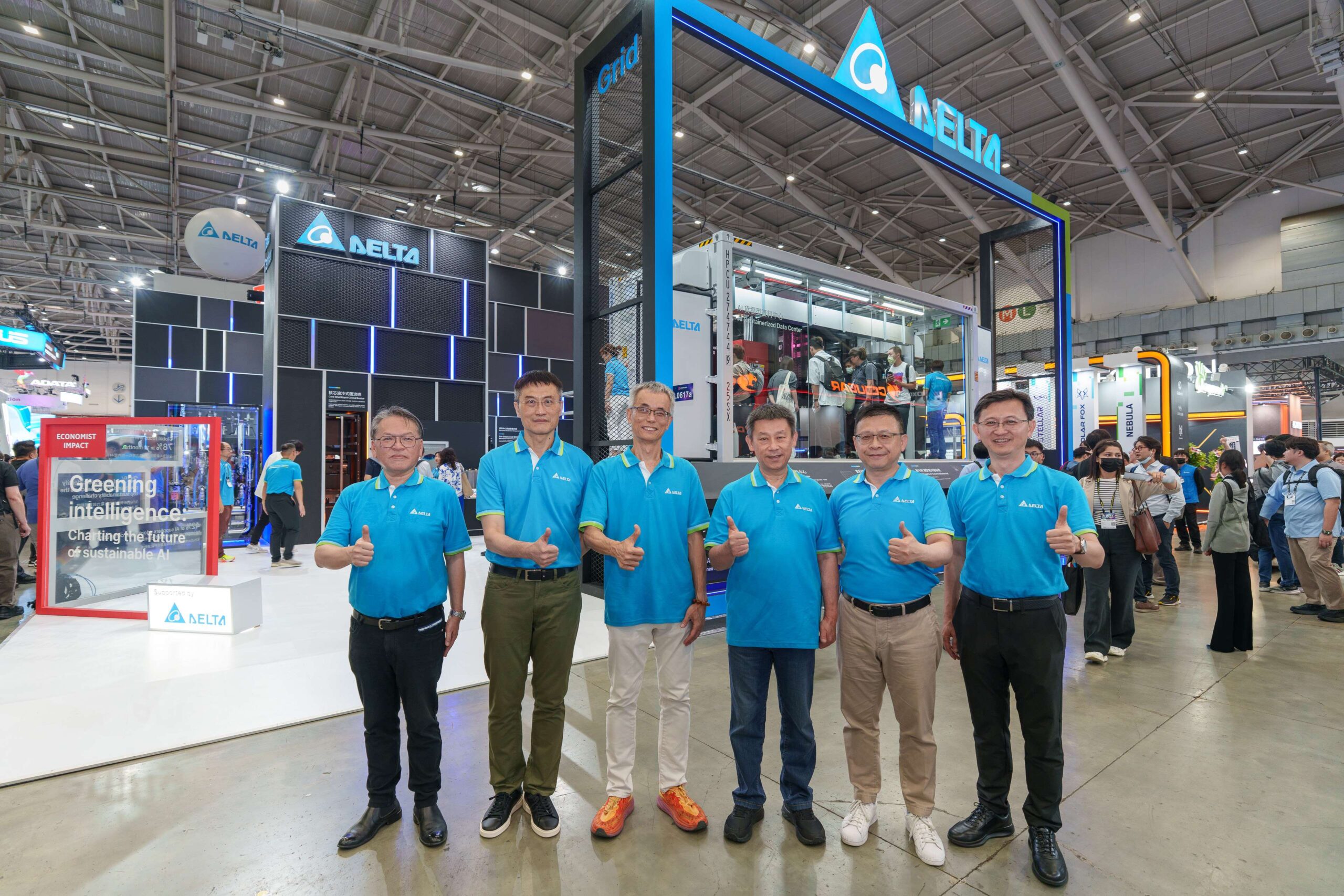 Delta Presents Comprehensive Solutions for AI Data Center with Containerized Data Center & HVDC Power Solution at COMPUTEX 2025