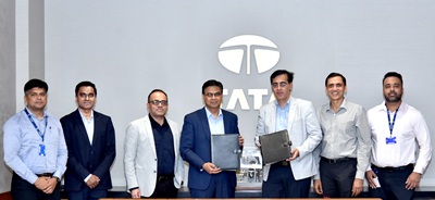 Tata Motors And Vertelo By Electric Professional For vehicles Attractive Leasing Solutions To give Harmony On contract Signatures Done