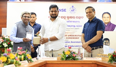 National Stock Exchange of India and Government of Odisha  sign MOU to enhance Financial Literacy through Investor Awareness Programs