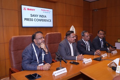 sany india press conference