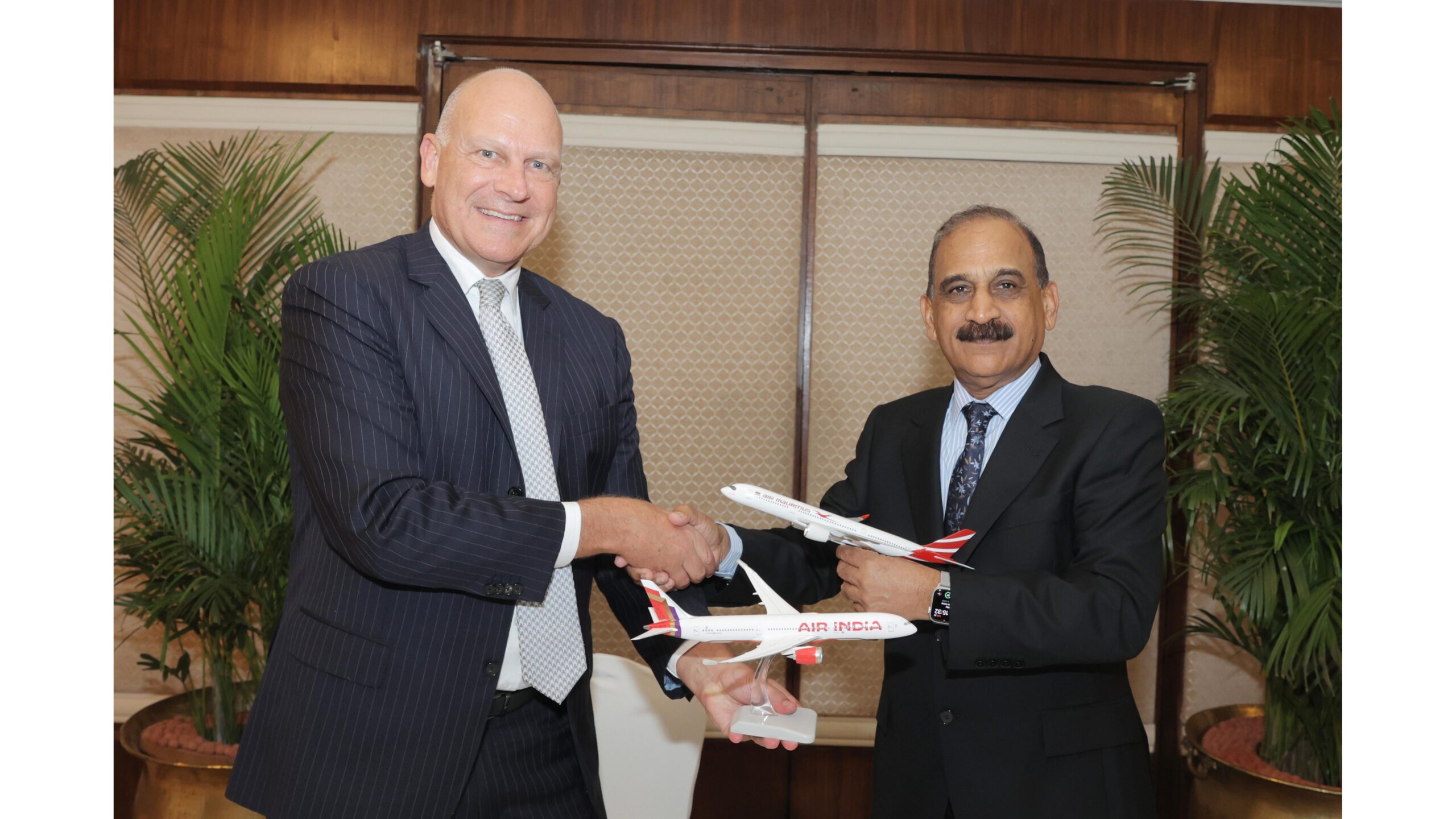 Air India and Air Mauritius codeshare partnership scaled
