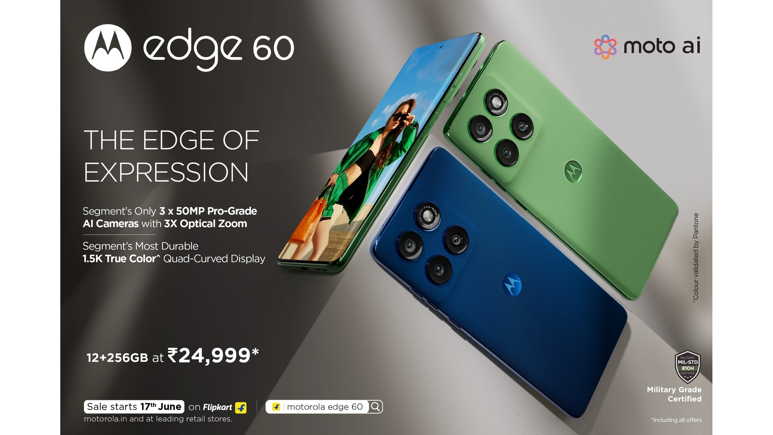 Motorola Edge 60 Launch KV