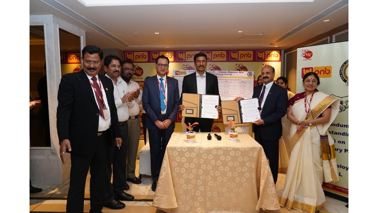 PNB signs MoU with SCCL for Rs 1.25 crore Personal Accidental Insurance Scheme