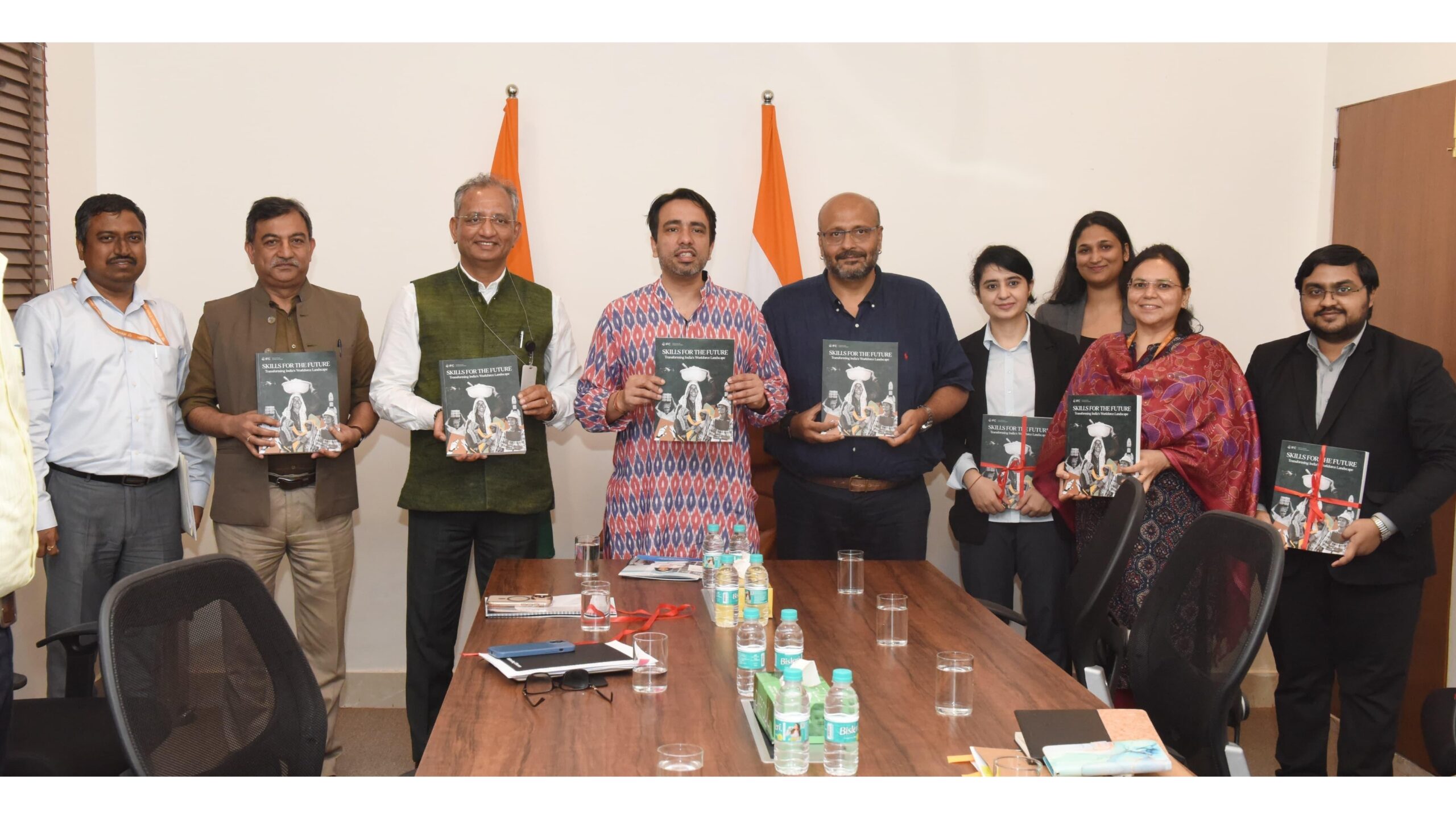 Hon’ble Minister Shri Jayant Chaudhary unveils report on “Skills for the Future: Transforming India’s Workforce Landscape”