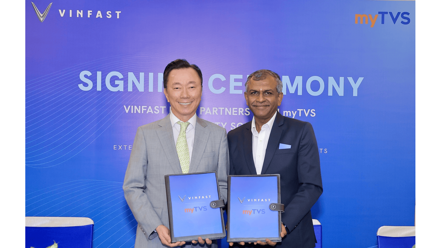 VINFAST SIGNS myTVS