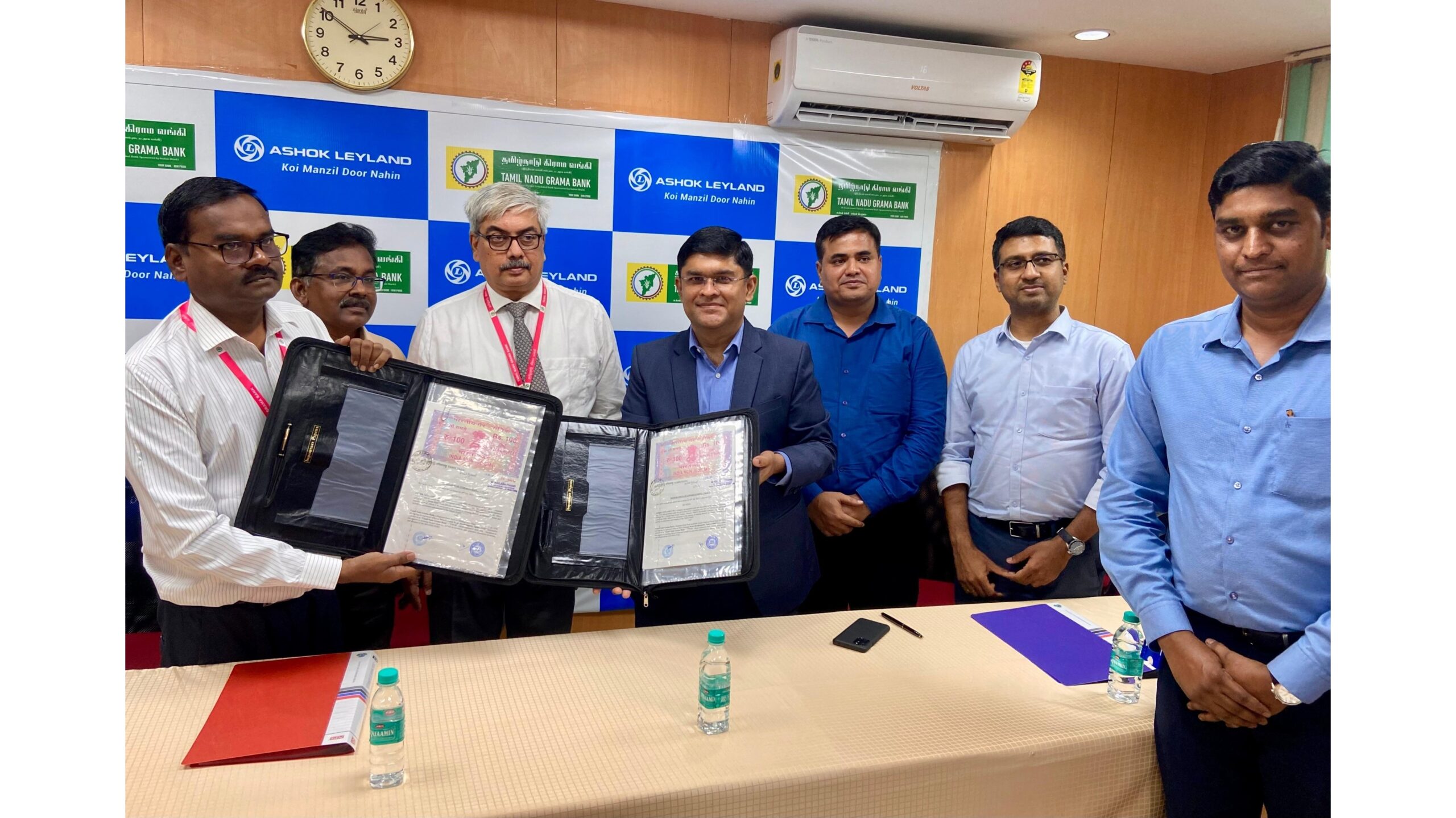 Ashok Leyland Partners with Tamil Nadu Grama Bank