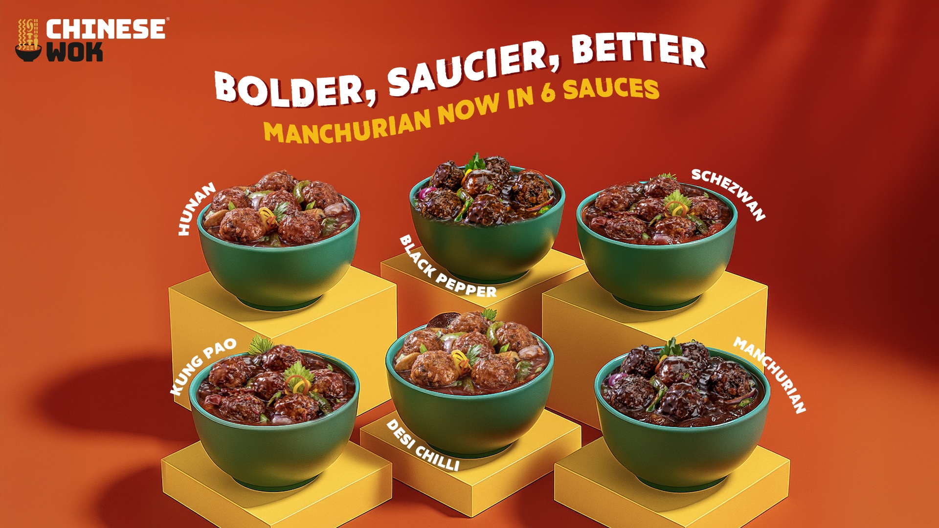 Chinese Wok Reinvents a Desi Favourite with the Launch of India’s First QSR-Led Manchurian in Six Signature Sauces