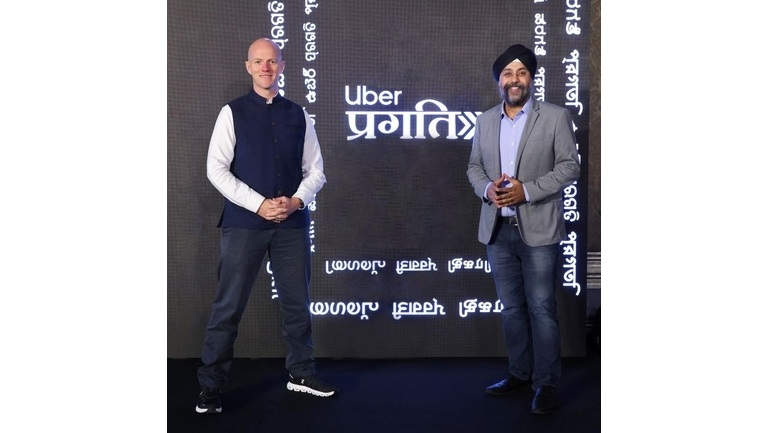 Dominic Taylor and Prabhjeet Singh , at Uber Pragati