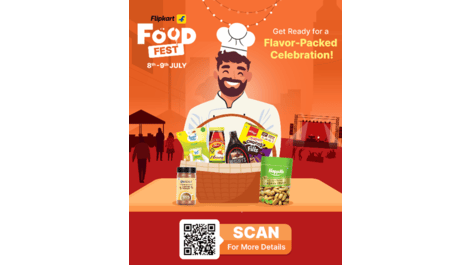 Flipkart Food Fest2.0 creative 2025