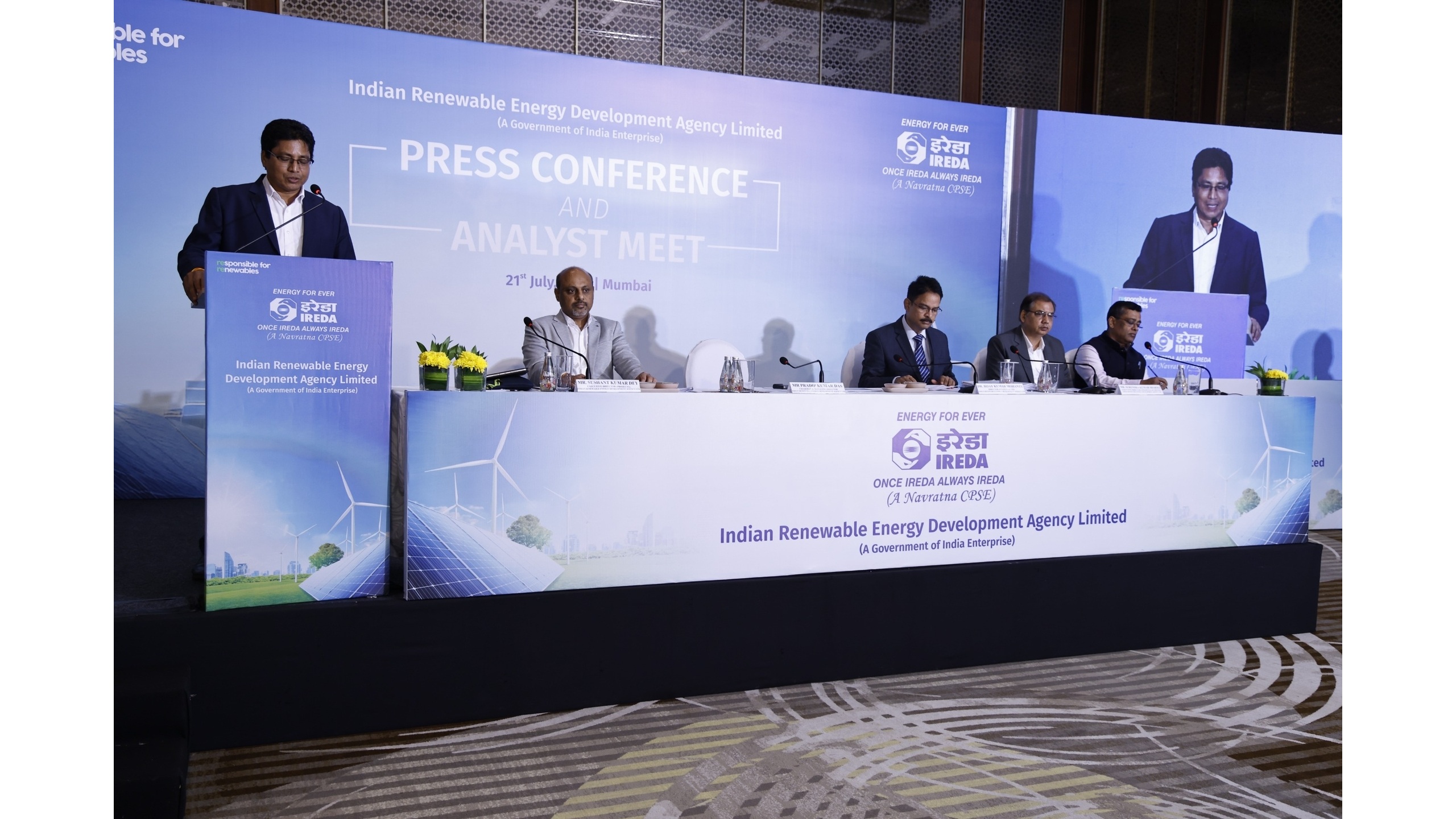 IREDA reaffirms its commitment towards India’s Clean Energy