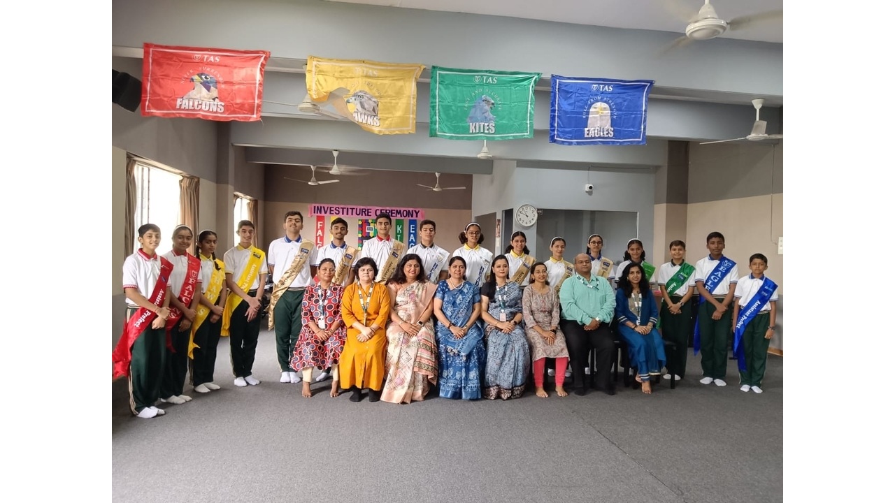 TAS, Pune, Hosts Investiture Ceremony to Empower Young Leaders of Tomorrow