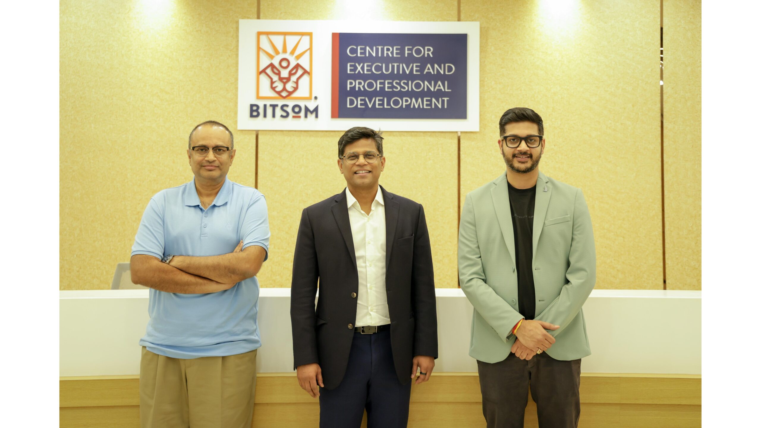Srnivas Pingali, Program Director, Saravanan Kesavan, Dean, Prateek Shukla, CEO Masai