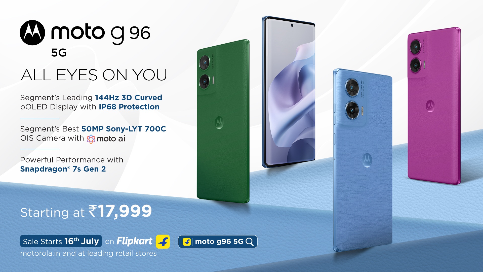 moto g96 5G - Launch KV
